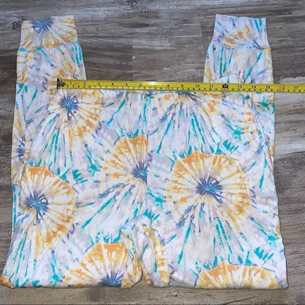Target Tie Dye 100% cotton pj’s EUC - Picture 5 of 11